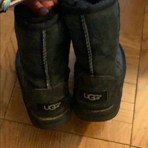 Little Girls size 12 charcoal UGGS